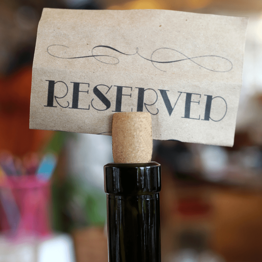 reservation - Make your business bloom: Grow your tasting room sales!